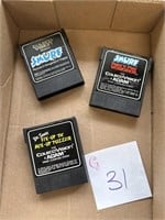 Vintage lot of  Coleco Vision games