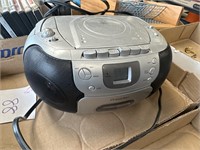 Compact disc player not tested