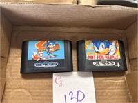 Sonic the hedgehog SEGA Genesis games