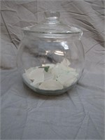 Assorted Collected Seas Glass in Glass Jar