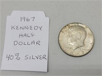 1967 Kennedy Half Dollar Coin