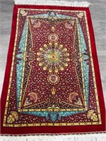 3'.11 x 2'.8 Bamboo Silk; Qum Design