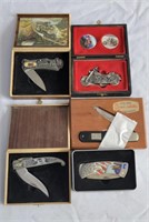 (5) Commemorative Pocket Knives