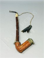 Antique long stem pipe