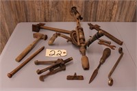 Vintage hand tools
