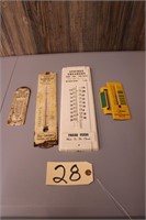 (4) Thermometers