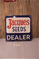 Jacques Seeds Dealer Sign