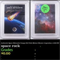 Authentic Space Meteorite Campo Del Cielo Meteor S
