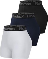 Roadbox Spandex Shorts for Women 3 Pack 3"