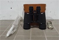 Rexinc 7×50 Binoculars, rain gauge and Compass