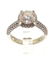 Diamond 14K White Gold Engagement Ring