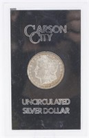 1883-CC Carson City Morgan Silver Dollar #1 Uncirc