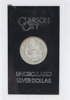 1884-CC Carson City Morgan Silver Dollar #2 Uncir