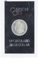1882-CC Carson City Morgan Silver Dollar #1 Uncir