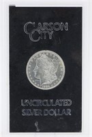 1884-CC Carson City Morgan Silver Dollar #4 Uncirc