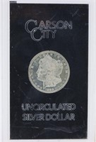 1882-CC Carson City Morgan Silver Dollar #5 Uncirc