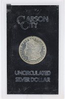 1882-CC Carson City Morgan Silver Dollar #6 Uncirc