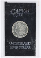 1882-CC Carson City Morgan Silver Dollar #8 Uncirc