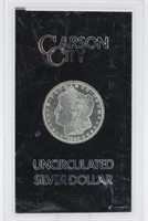 1882-CC Carson City Morgan Silver Dollar #9 Uncirc