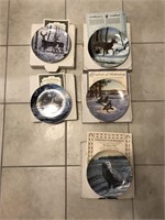5 Collector Wildlife Plates - Donated by Warren