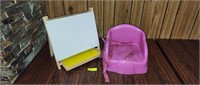 Child Booster Seat and Magnetic Story Board
