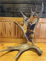 Carved Moose Antler - Donated by Crook's Carvings