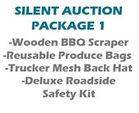 Car Kit, Hat, Bags, BBQ Scraper - Donated by Sask