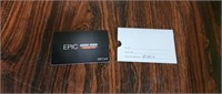 $100 Gift Card - Donated by Epic Audio Video