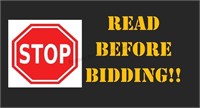 2023 STOP!! READ NOW!! IMPORTANT BUYERS PREMIUM IN