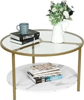 Moncot Round Coffee Table