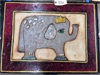 "Spotted Elephant King" by Bonnie Grilli