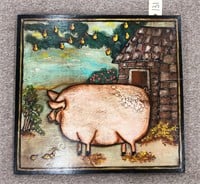 "Burly Back Pig Circa 1855" by Bonnie Grilli