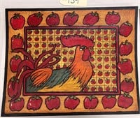 "Rooster and Tomatoes" by Bonnie Grilli