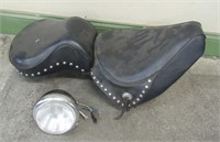 Motorcycle Seat & Headlight