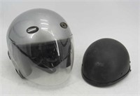 2 Motorcycle Type Helmets