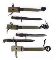 3 Cetme Model C Surplus Bayonets