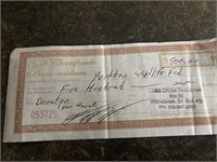 $500 Cuss Creek Taxidermy Certificate - Donated