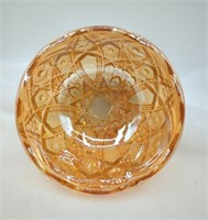 Mid Century Jeanette Marigold Carnival Glass