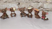Vintage "Josef Originals" Mouse Bride & Groom and