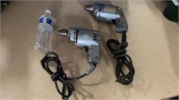 2pc Thor & Ram Electric Drills - works
