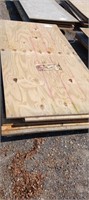 PALLET OF ASSORTED PLYWOOD