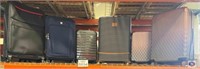 mix luggages Lot of (6 pcs) assorted luggages,