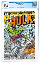 Comic The Incredible Hulk 9.8 CGC Grade