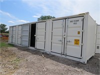 40' x 9'6 10 Door Shipping Container