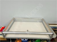 locking counter top display w/ keys - 27 x 39"