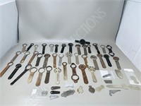 collection of antique pocket & wrist watch openers