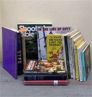 Lot of Books Yankees, Tribal Art, NYPD, Shooters