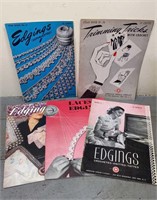 Lacemaking Book Lot Star Trimming Edgings