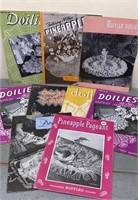 Vtg Lacemaking Doily Pineapple Book Lot