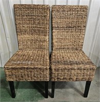 Safavieh Furniture Wicker Chairs 41"x19"x22"